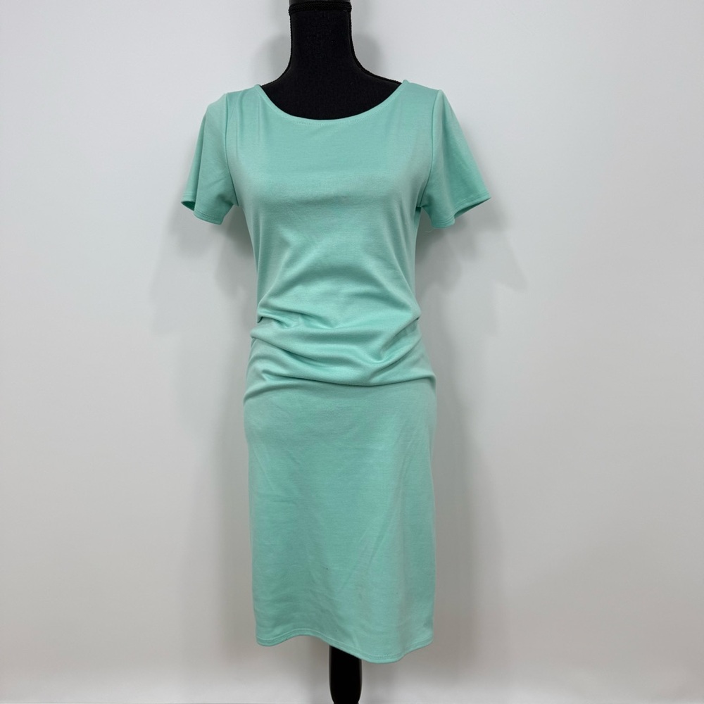 Pinkblush Aqua Short Sleeve Maternity Dress